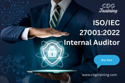 ISO 27001 Internal Auditor Course Online | CDG's Information Security ...