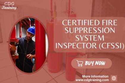 Certified Fire Suppression System Inspector (CFSSI) | CDG