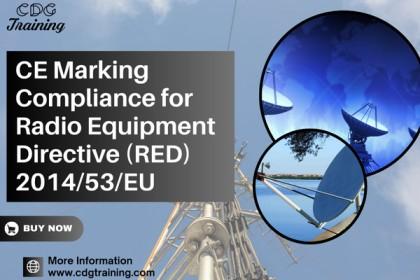 CE Marking Compliance for Radio Equipment Directive (RED) 2014/53/EU ...
