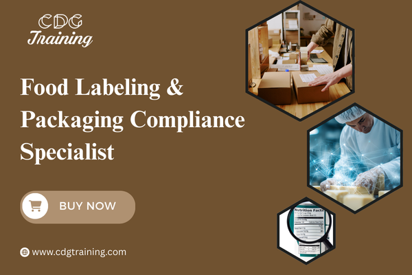 Label Operator Training Food Labeling & Packaging Compliance Specialist Course | CDG