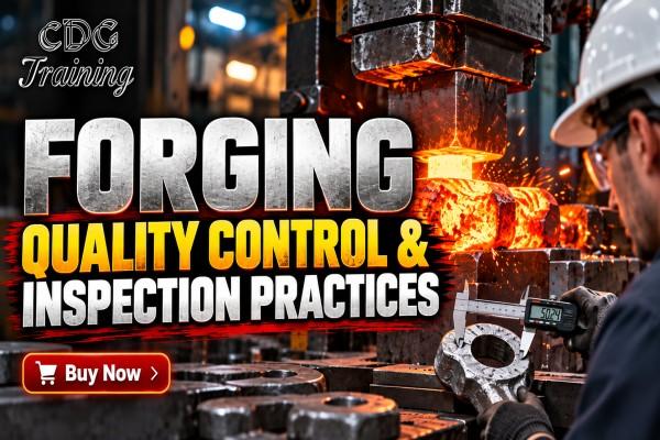 Completing Training Course Forging Quality Control & Inspection Practices Course | CDG