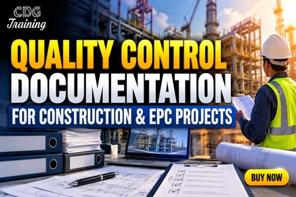 Completing Training Course Quality Control Documentation for Construction & EPC Projects Course | CDG